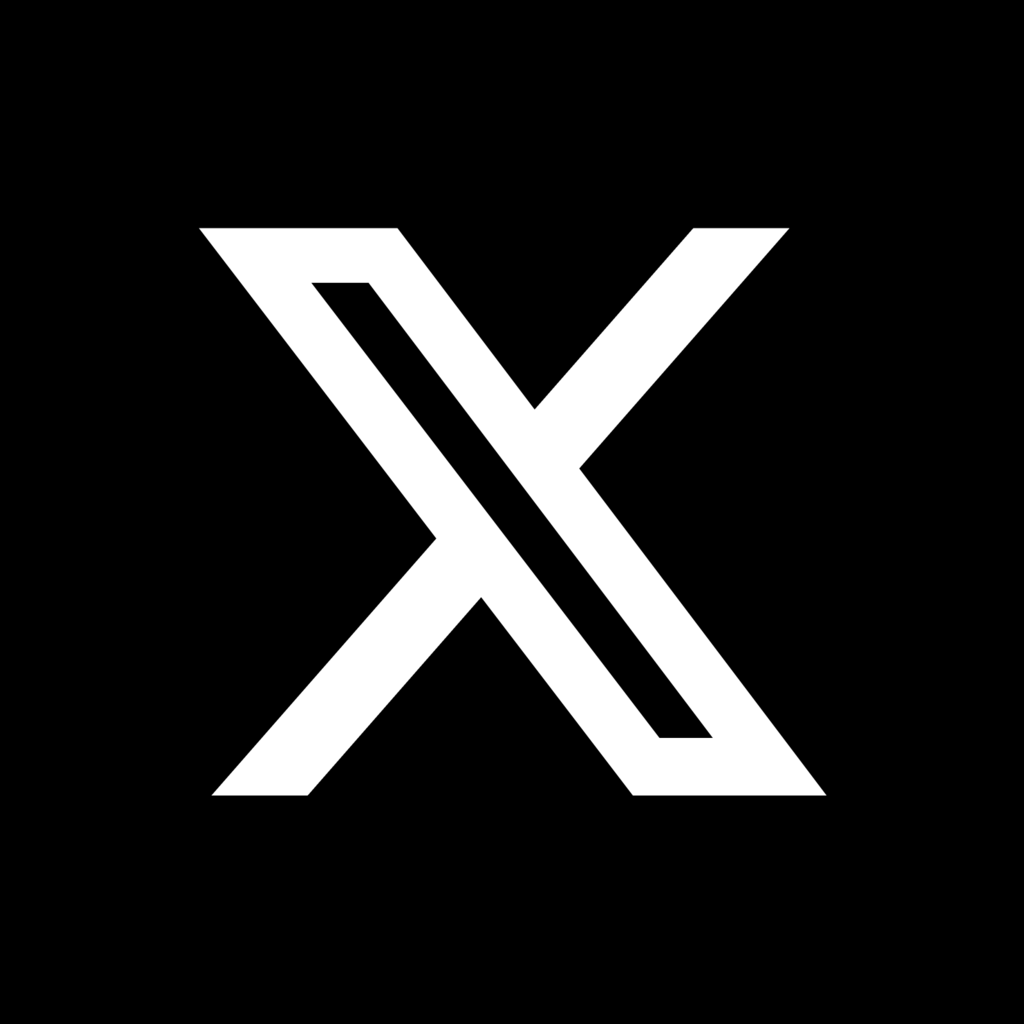 X – Twitter logo